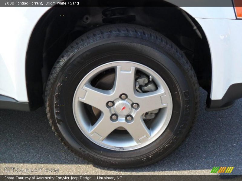 Bright White / Sand 2008 Pontiac Torrent