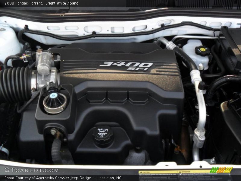Bright White / Sand 2008 Pontiac Torrent