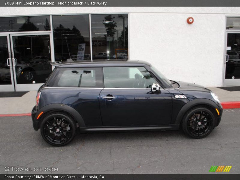 Midnight Black / Black/Grey 2009 Mini Cooper S Hardtop