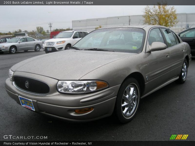 Light Bronzemist Metallic / Taupe 2003 Buick LeSabre Limited