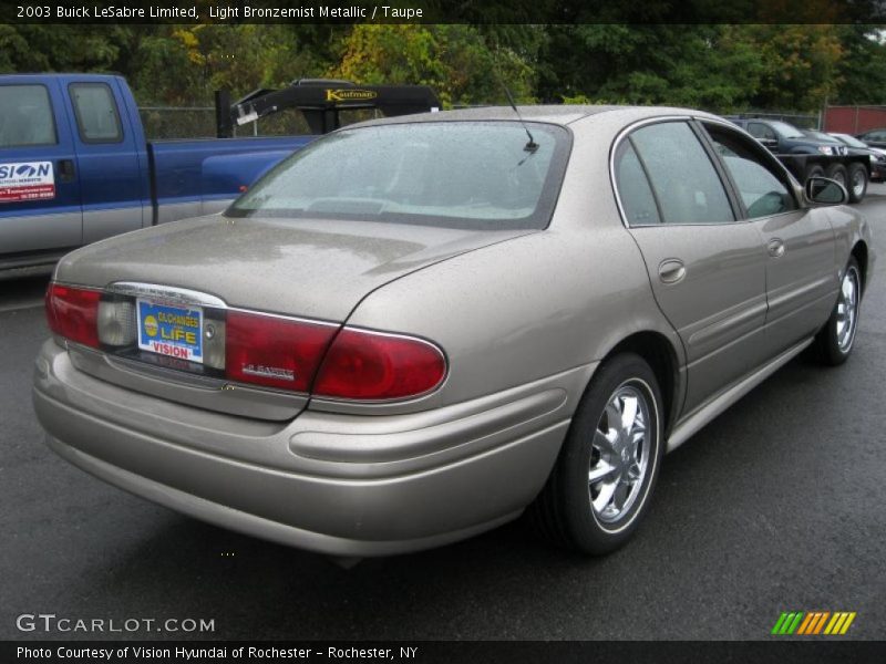 Light Bronzemist Metallic / Taupe 2003 Buick LeSabre Limited