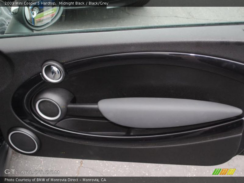 Midnight Black / Black/Grey 2009 Mini Cooper S Hardtop