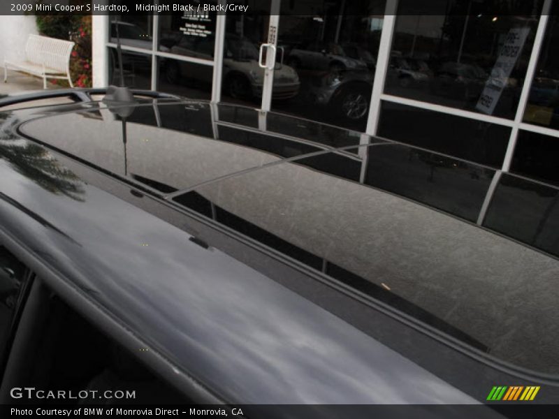 Midnight Black / Black/Grey 2009 Mini Cooper S Hardtop