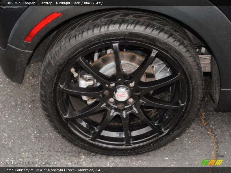 Midnight Black / Black/Grey 2009 Mini Cooper S Hardtop