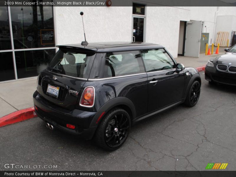 Midnight Black / Black/Grey 2009 Mini Cooper S Hardtop