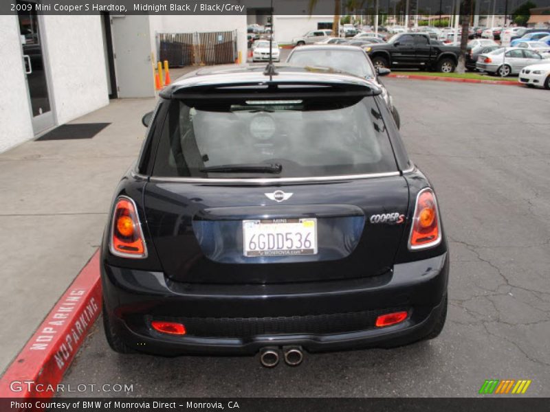 Midnight Black / Black/Grey 2009 Mini Cooper S Hardtop