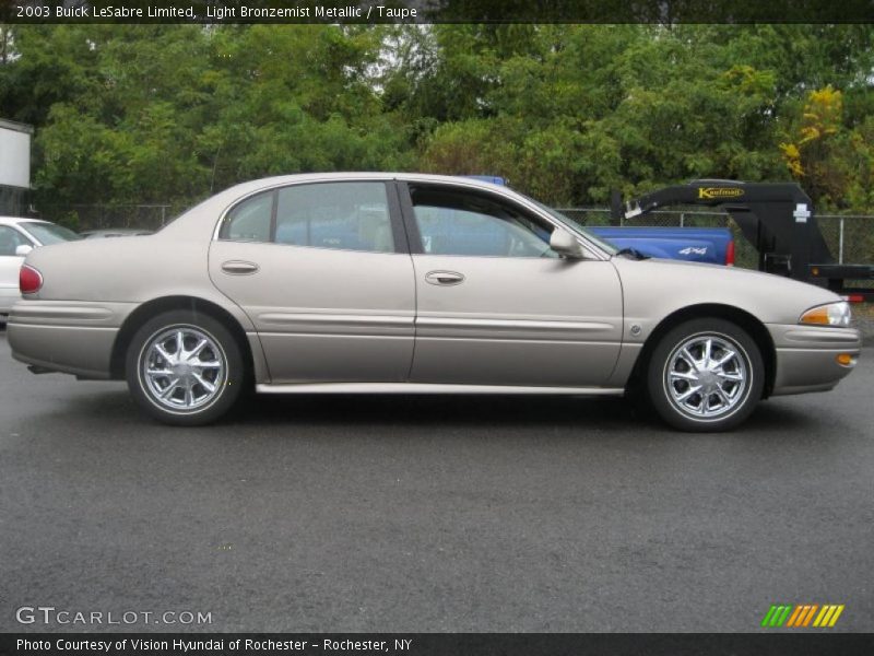 Light Bronzemist Metallic / Taupe 2003 Buick LeSabre Limited