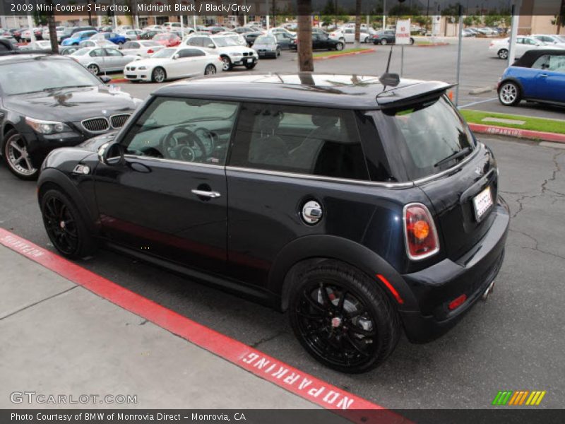 Midnight Black / Black/Grey 2009 Mini Cooper S Hardtop