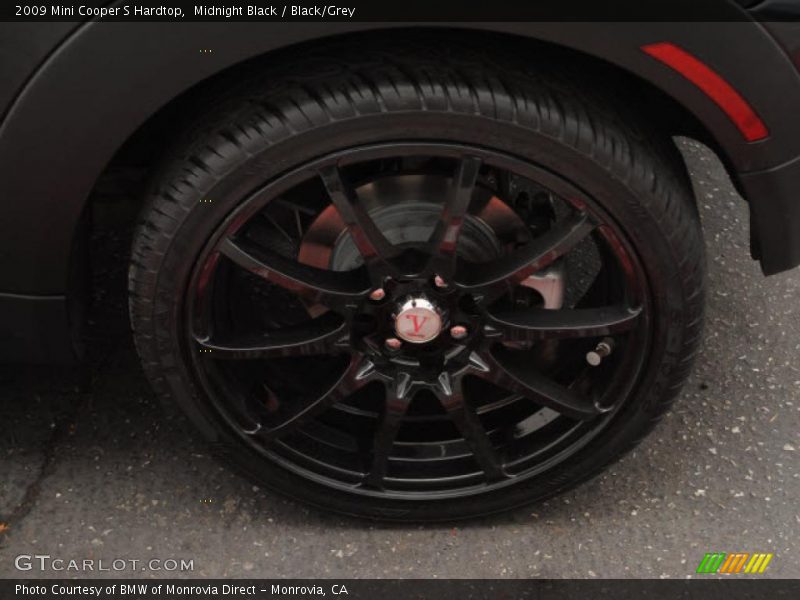 Midnight Black / Black/Grey 2009 Mini Cooper S Hardtop
