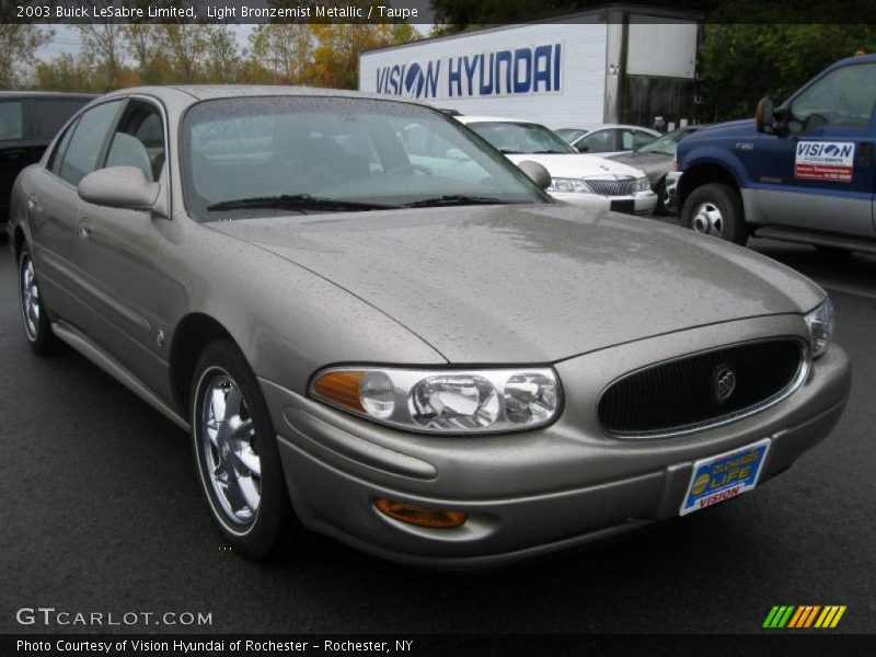 Light Bronzemist Metallic / Taupe 2003 Buick LeSabre Limited