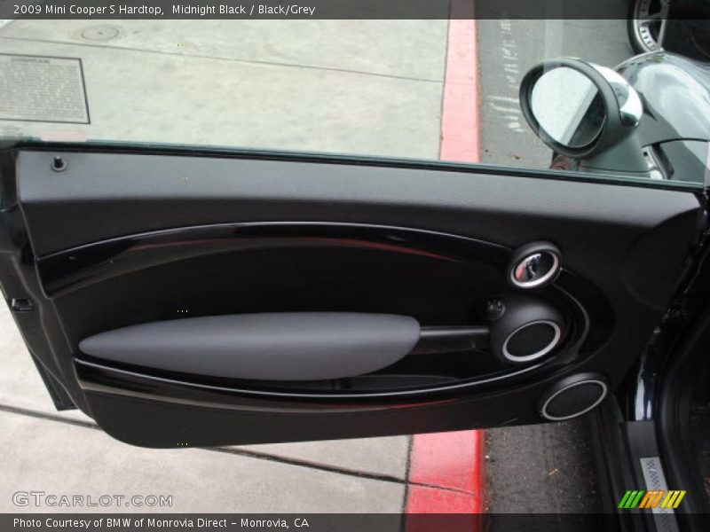 Midnight Black / Black/Grey 2009 Mini Cooper S Hardtop