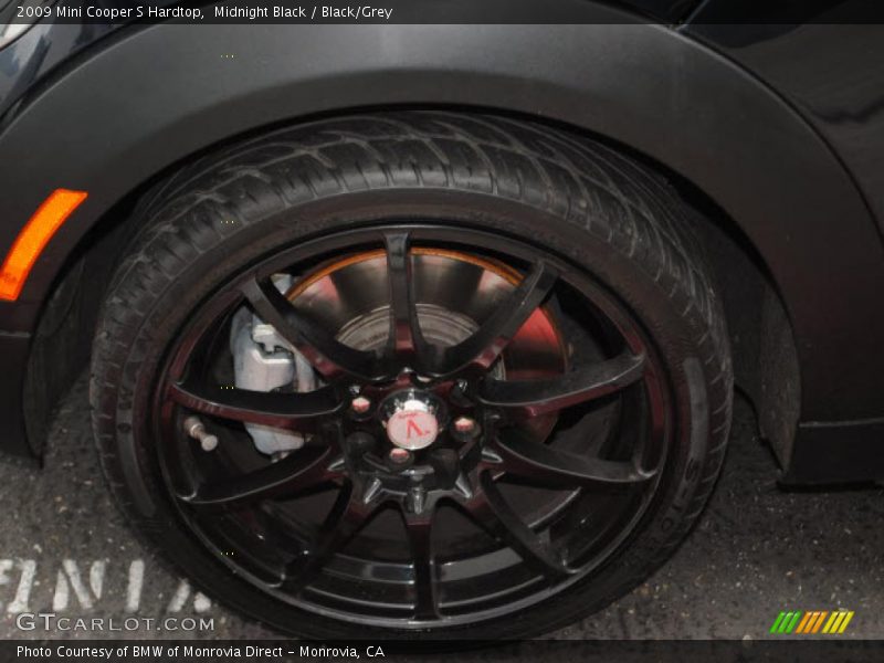 Midnight Black / Black/Grey 2009 Mini Cooper S Hardtop