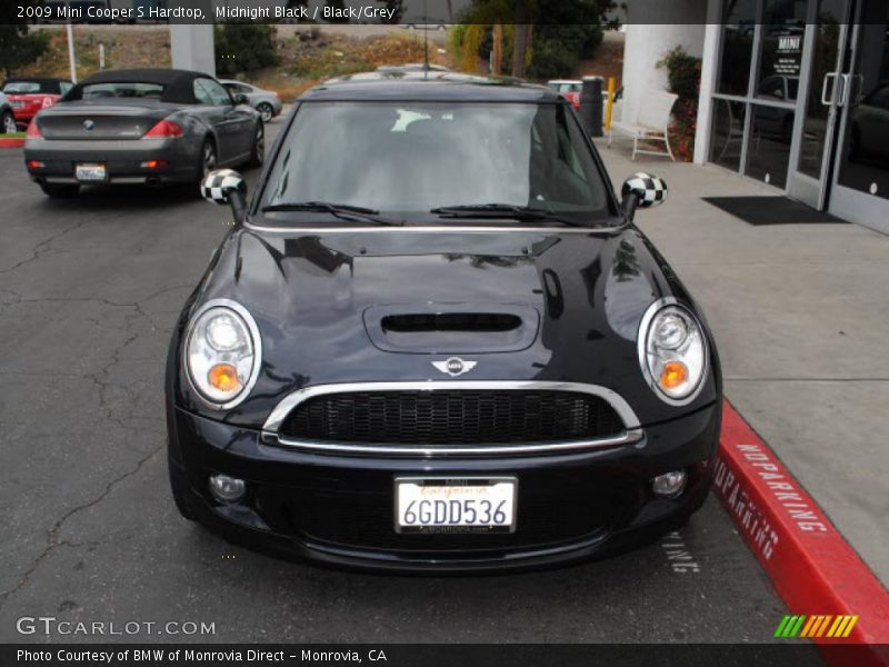 Midnight Black / Black/Grey 2009 Mini Cooper S Hardtop