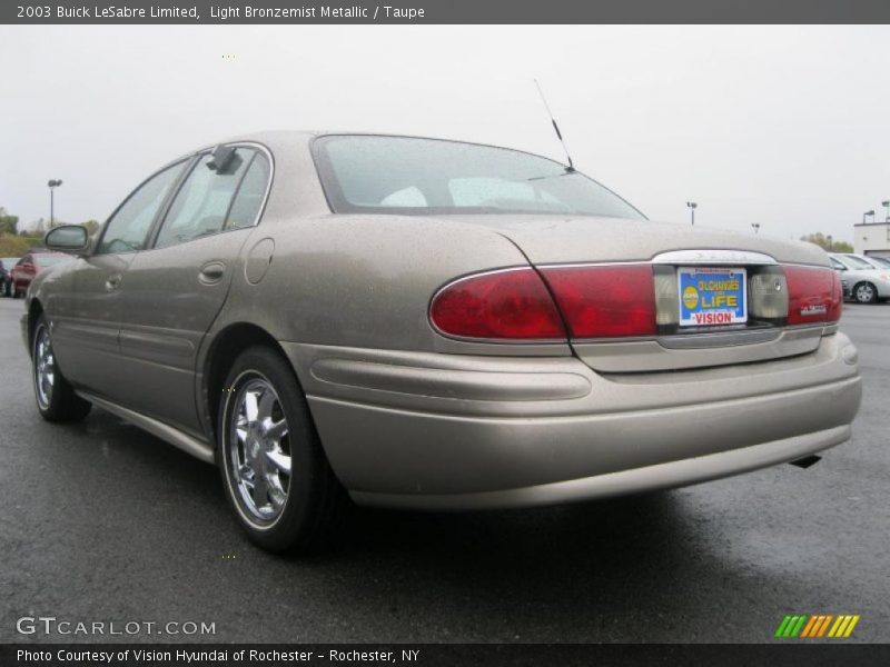 Light Bronzemist Metallic / Taupe 2003 Buick LeSabre Limited