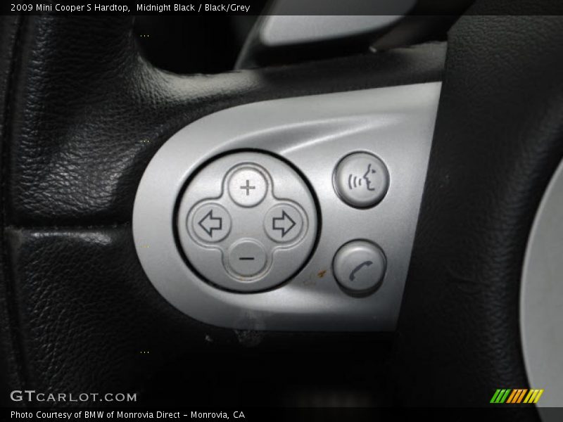 Midnight Black / Black/Grey 2009 Mini Cooper S Hardtop