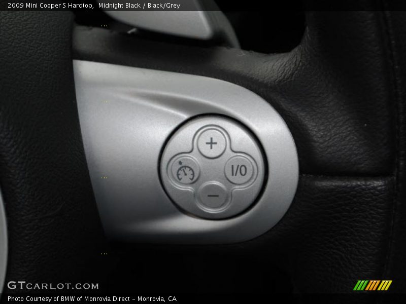 Midnight Black / Black/Grey 2009 Mini Cooper S Hardtop