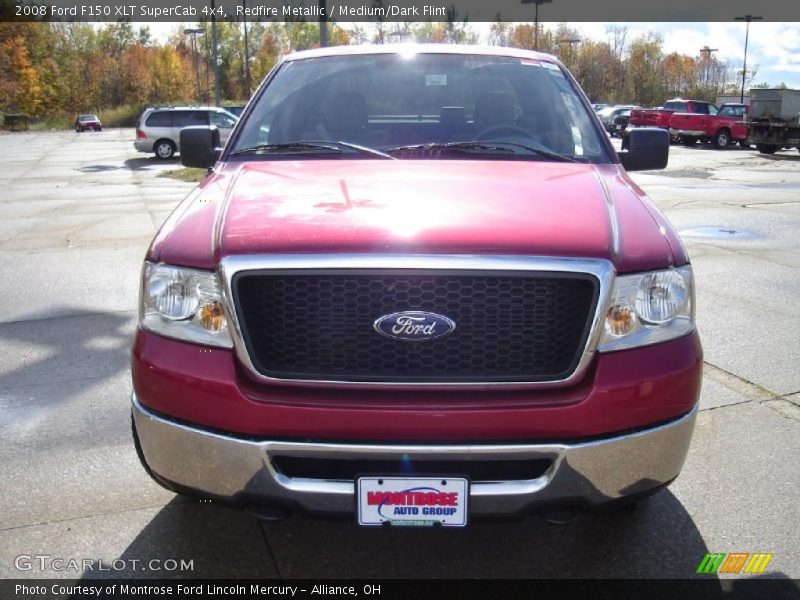 Redfire Metallic / Medium/Dark Flint 2008 Ford F150 XLT SuperCab 4x4