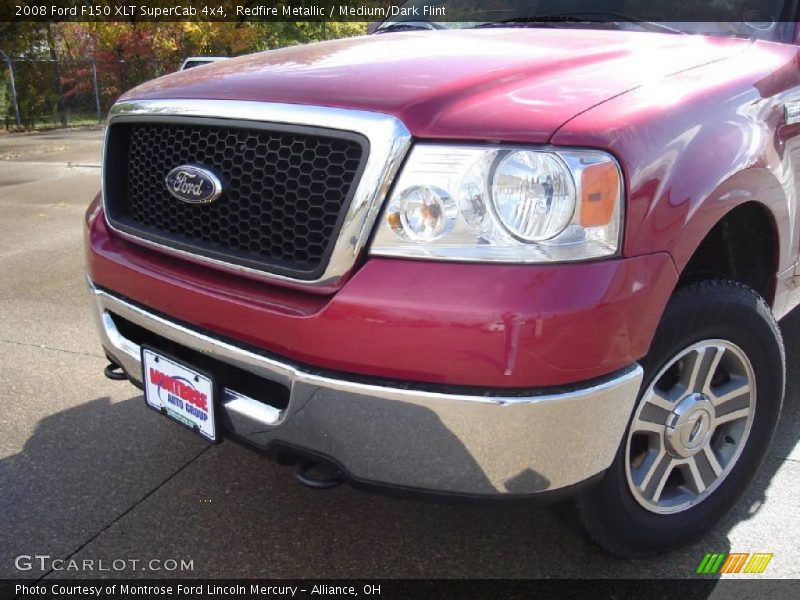 Redfire Metallic / Medium/Dark Flint 2008 Ford F150 XLT SuperCab 4x4