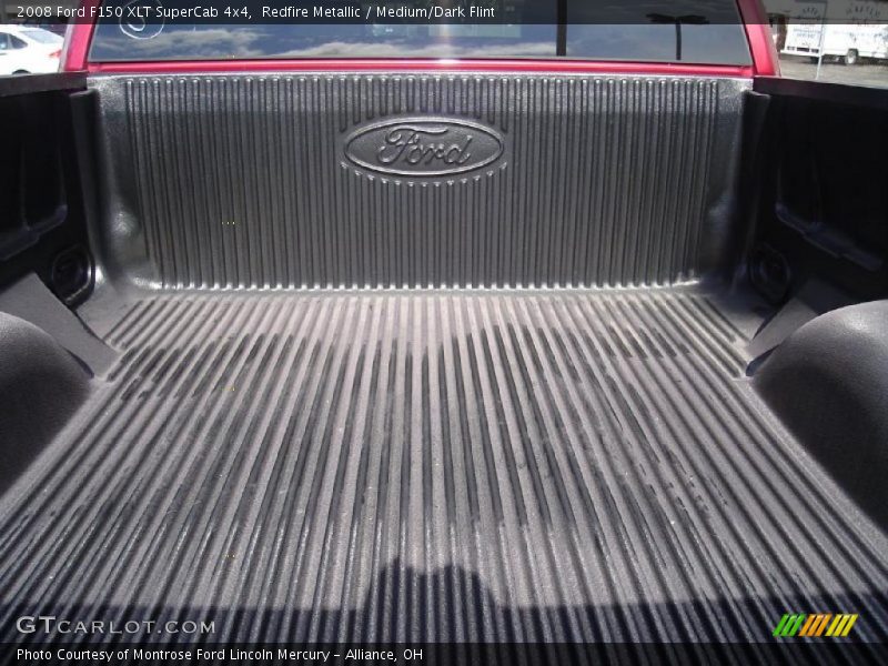 Redfire Metallic / Medium/Dark Flint 2008 Ford F150 XLT SuperCab 4x4