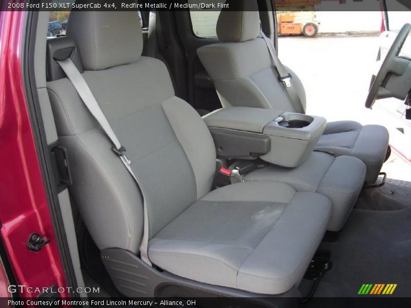 Redfire Metallic / Medium/Dark Flint 2008 Ford F150 XLT SuperCab 4x4