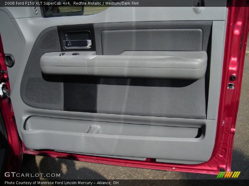 Redfire Metallic / Medium/Dark Flint 2008 Ford F150 XLT SuperCab 4x4