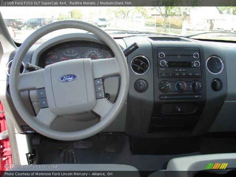 Redfire Metallic / Medium/Dark Flint 2008 Ford F150 XLT SuperCab 4x4