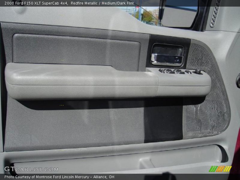 Redfire Metallic / Medium/Dark Flint 2008 Ford F150 XLT SuperCab 4x4