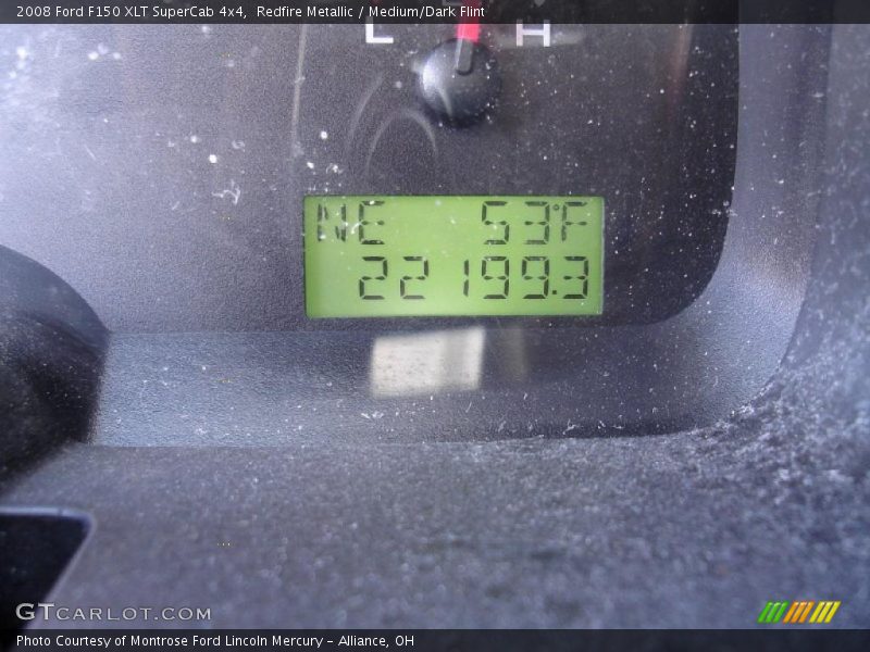 Redfire Metallic / Medium/Dark Flint 2008 Ford F150 XLT SuperCab 4x4