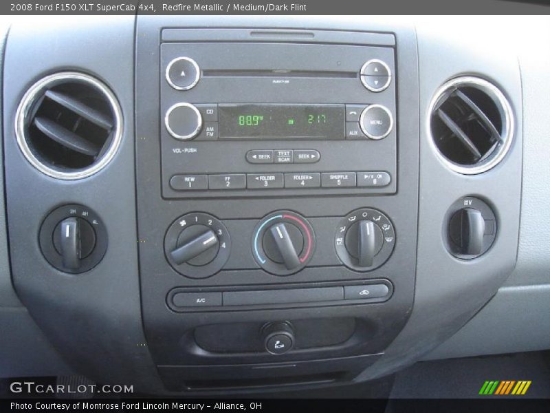 Redfire Metallic / Medium/Dark Flint 2008 Ford F150 XLT SuperCab 4x4