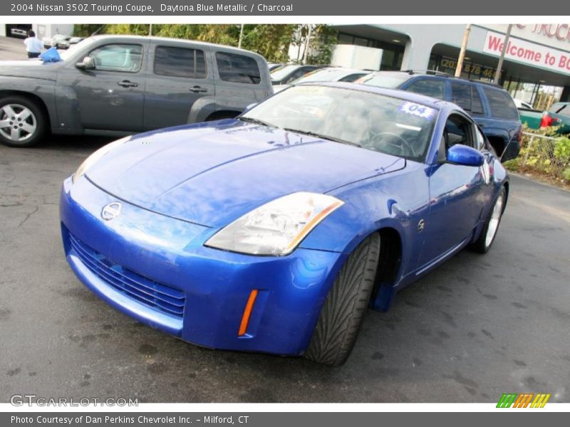Daytona Blue Metallic / Charcoal 2004 Nissan 350Z Touring Coupe