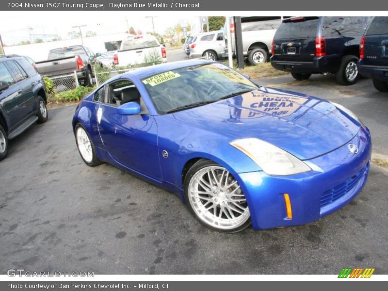 Daytona Blue Metallic / Charcoal 2004 Nissan 350Z Touring Coupe