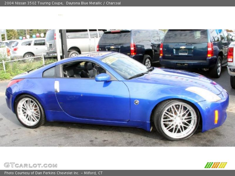 Daytona Blue Metallic / Charcoal 2004 Nissan 350Z Touring Coupe