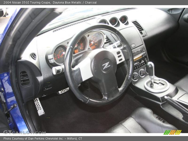 Daytona Blue Metallic / Charcoal 2004 Nissan 350Z Touring Coupe