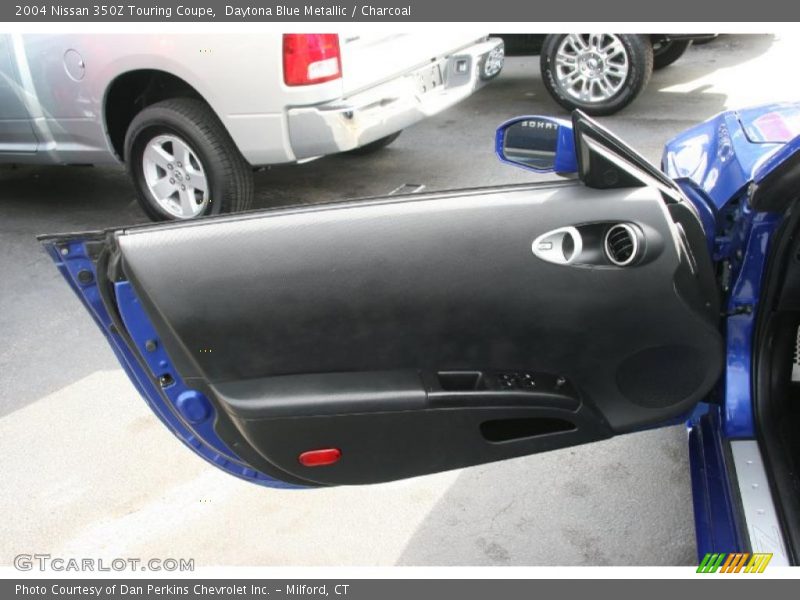 Daytona Blue Metallic / Charcoal 2004 Nissan 350Z Touring Coupe