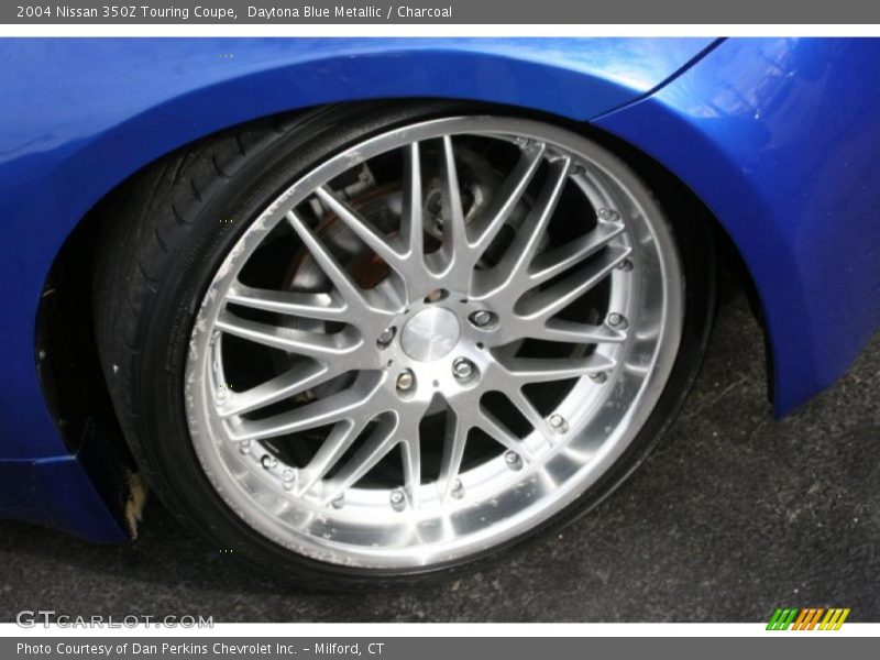 Daytona Blue Metallic / Charcoal 2004 Nissan 350Z Touring Coupe
