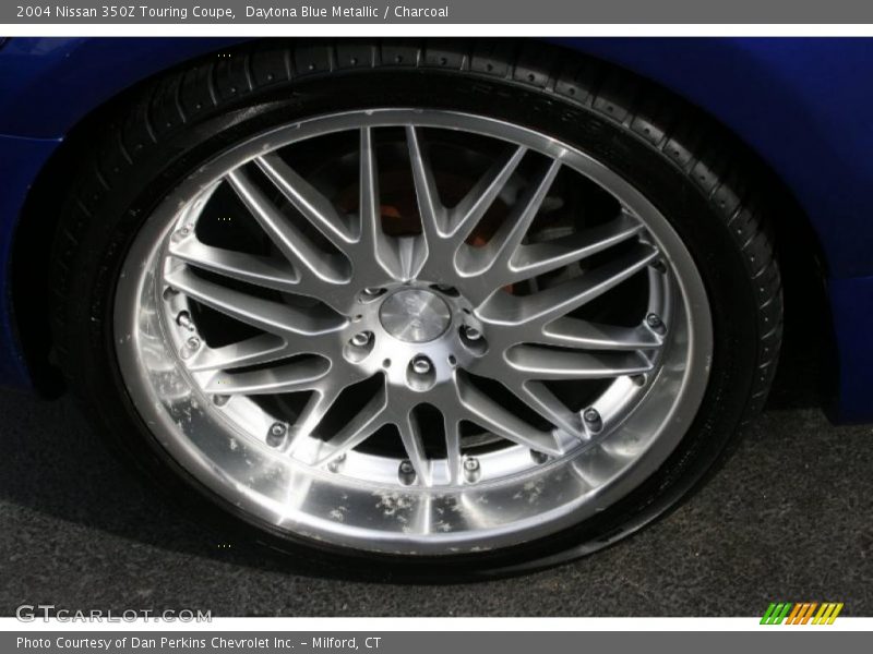 Daytona Blue Metallic / Charcoal 2004 Nissan 350Z Touring Coupe