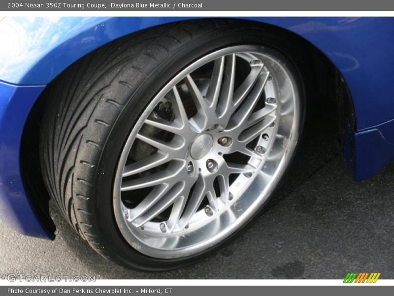 Daytona Blue Metallic / Charcoal 2004 Nissan 350Z Touring Coupe