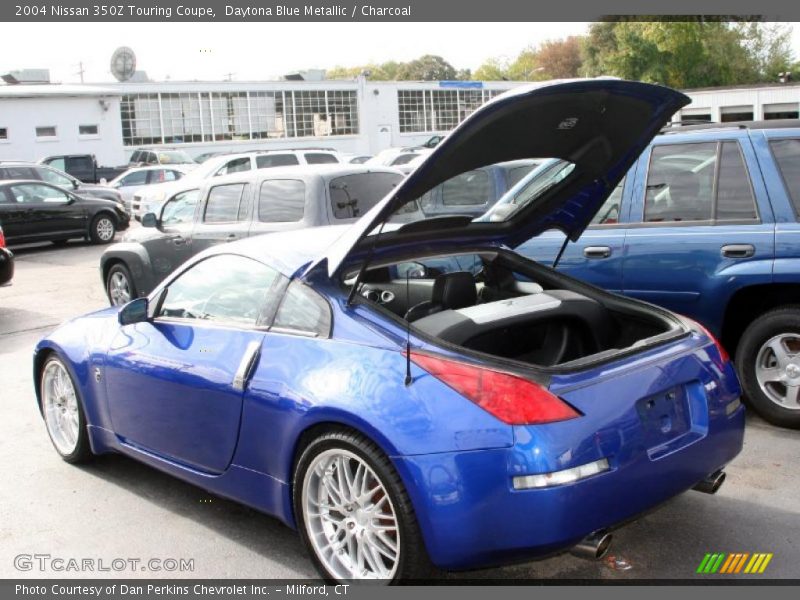 Daytona Blue Metallic / Charcoal 2004 Nissan 350Z Touring Coupe