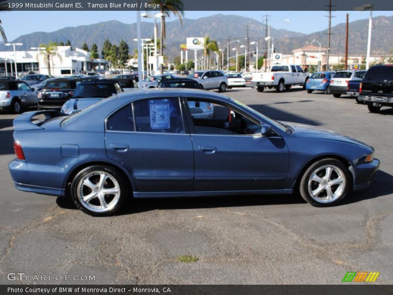 Tampa Blue Pearl / Beige 1999 Mitsubishi Galant ES
