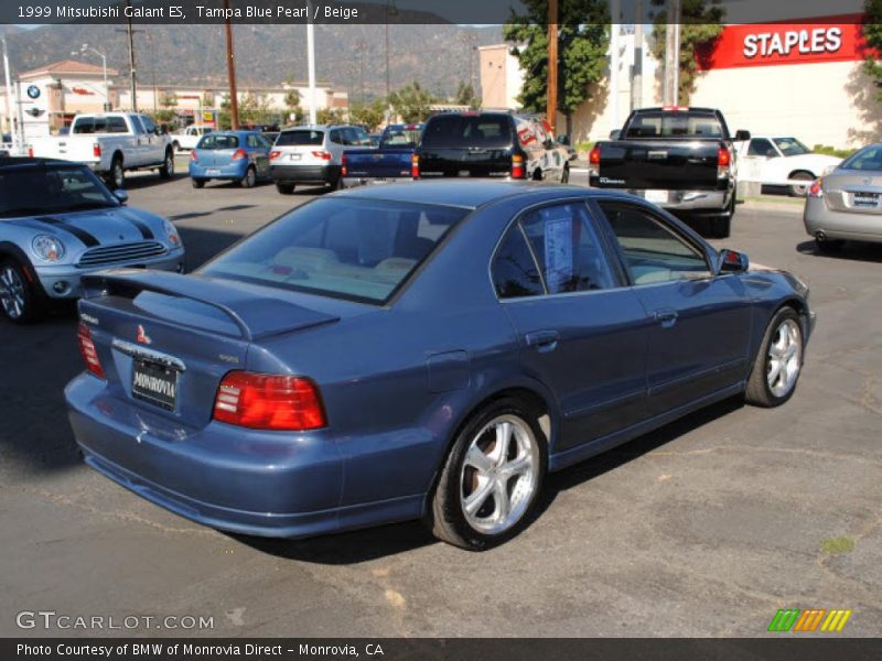 Tampa Blue Pearl / Beige 1999 Mitsubishi Galant ES