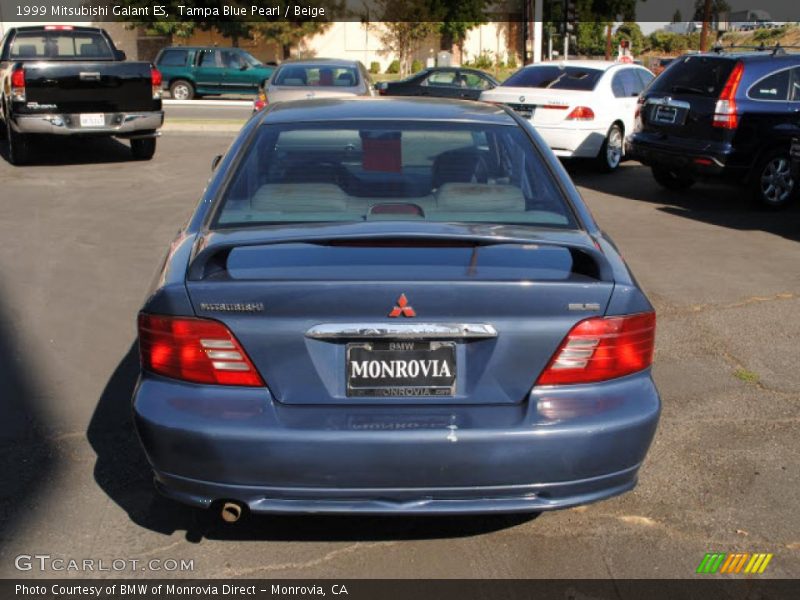 Tampa Blue Pearl / Beige 1999 Mitsubishi Galant ES