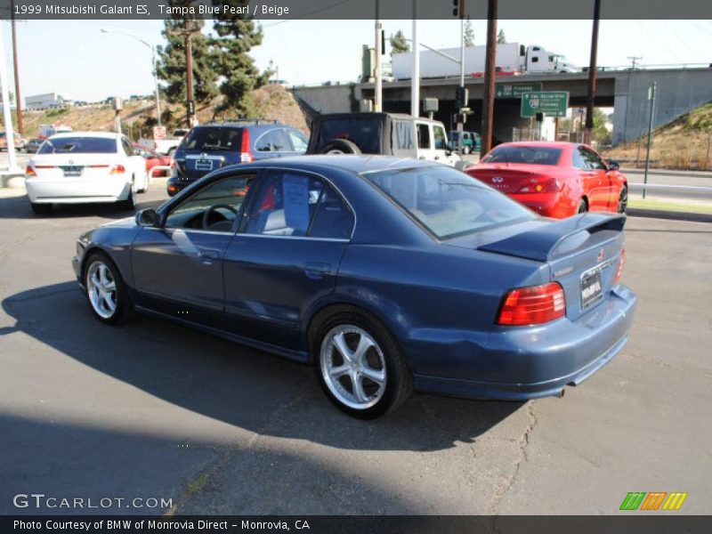 Tampa Blue Pearl / Beige 1999 Mitsubishi Galant ES