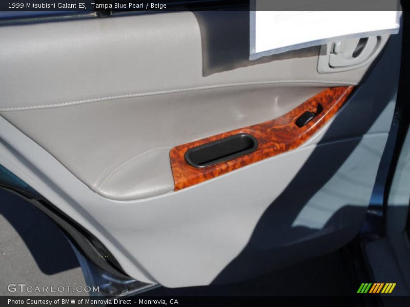 Tampa Blue Pearl / Beige 1999 Mitsubishi Galant ES