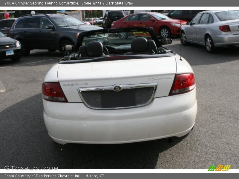 Stone White / Dark Slate Gray 2004 Chrysler Sebring Touring Convertible