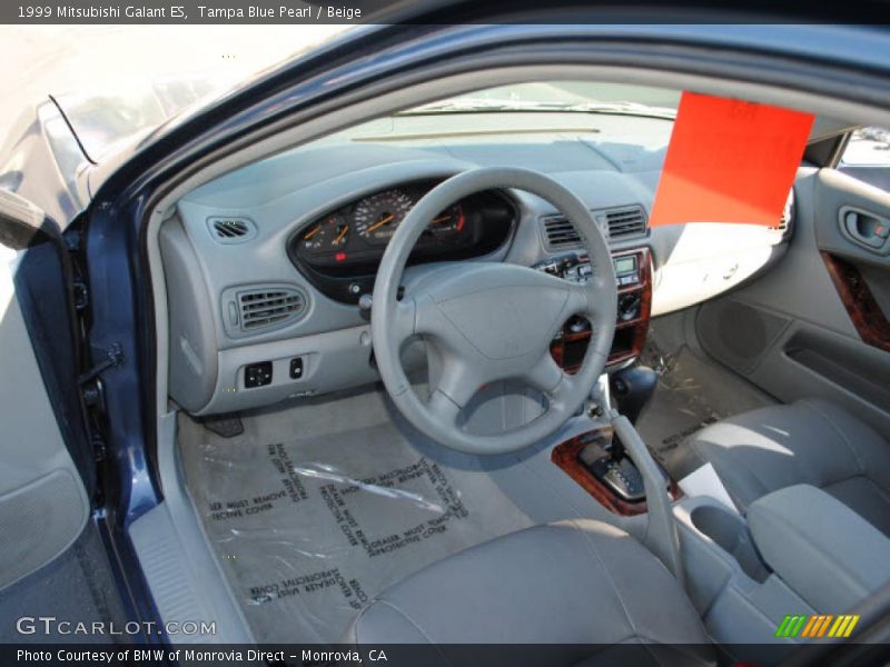 Tampa Blue Pearl / Beige 1999 Mitsubishi Galant ES