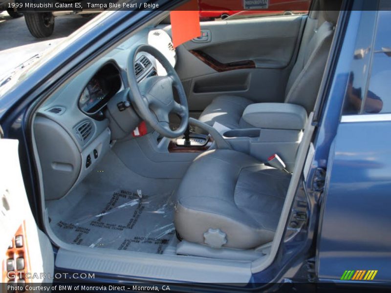 Tampa Blue Pearl / Beige 1999 Mitsubishi Galant ES