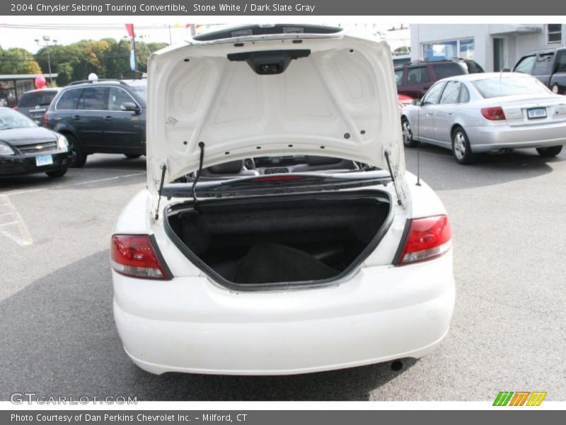 Stone White / Dark Slate Gray 2004 Chrysler Sebring Touring Convertible