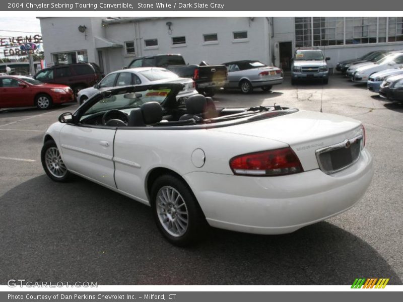 Stone White / Dark Slate Gray 2004 Chrysler Sebring Touring Convertible
