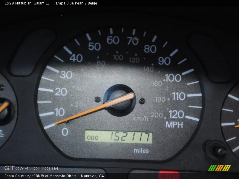 Tampa Blue Pearl / Beige 1999 Mitsubishi Galant ES
