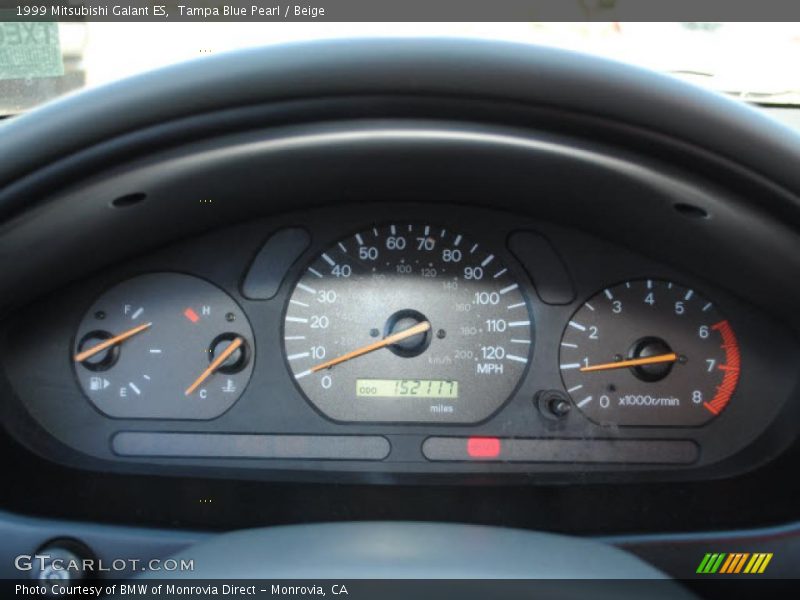 Tampa Blue Pearl / Beige 1999 Mitsubishi Galant ES